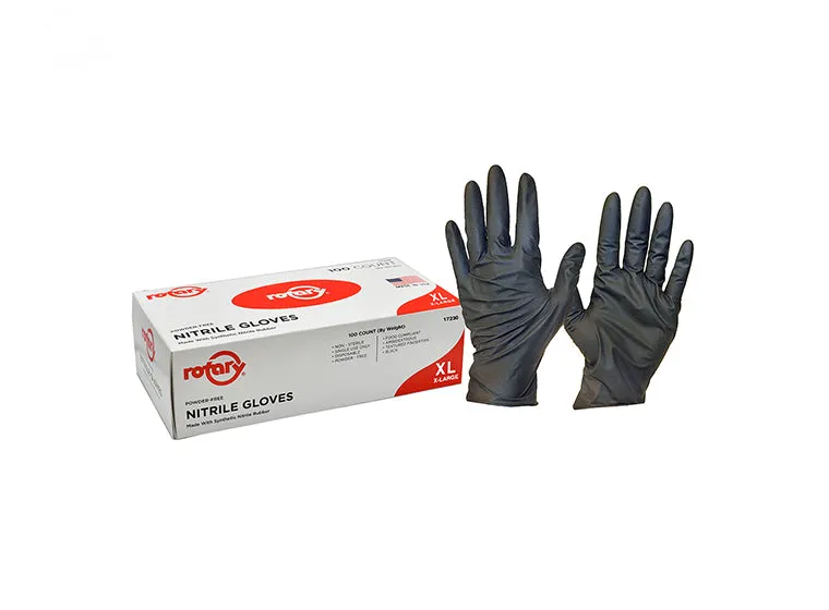 # 17230  DISPOSABLE NITRILE GLOVES XL 4 MIL