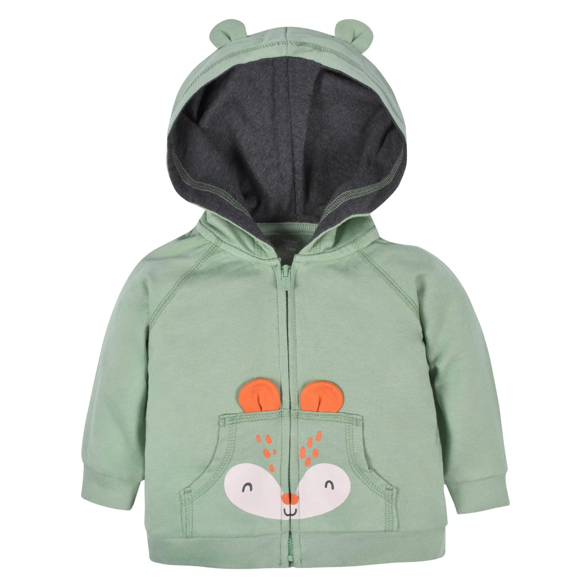 ® 2-Piece Toddler Pre-Pack Boys Fox Terry Zip Hoodie & Joggers Set