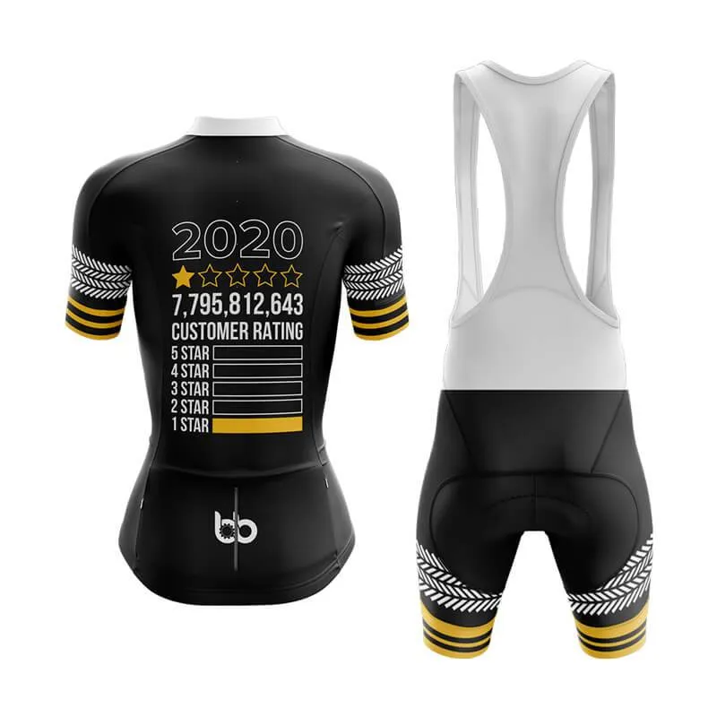 2020 1 Star Club Cycling Kit (V2) (Black)