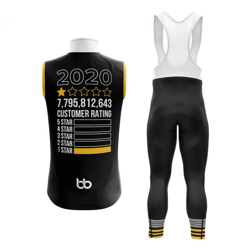 2020 1 Star Club Cycling Kit (V2) (Black)