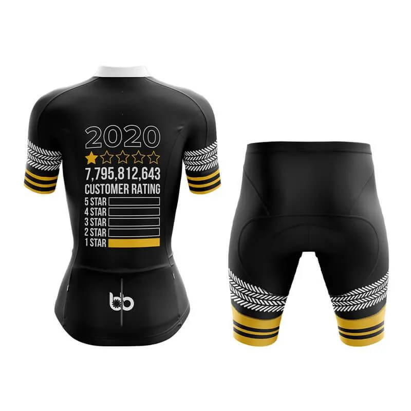 2020 1 Star Club Cycling Kit (V2) (Black)