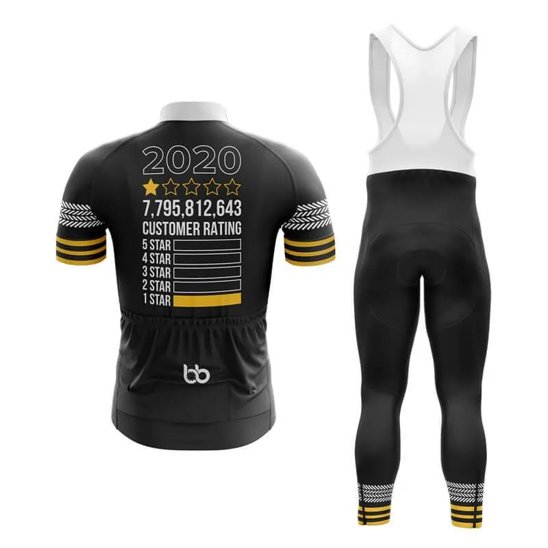 2020 1 Star Club Cycling Kit (V2) (Black)