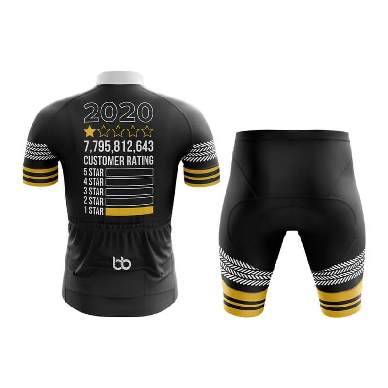 2020 1 Star Club Cycling Kit (V2) (Black)