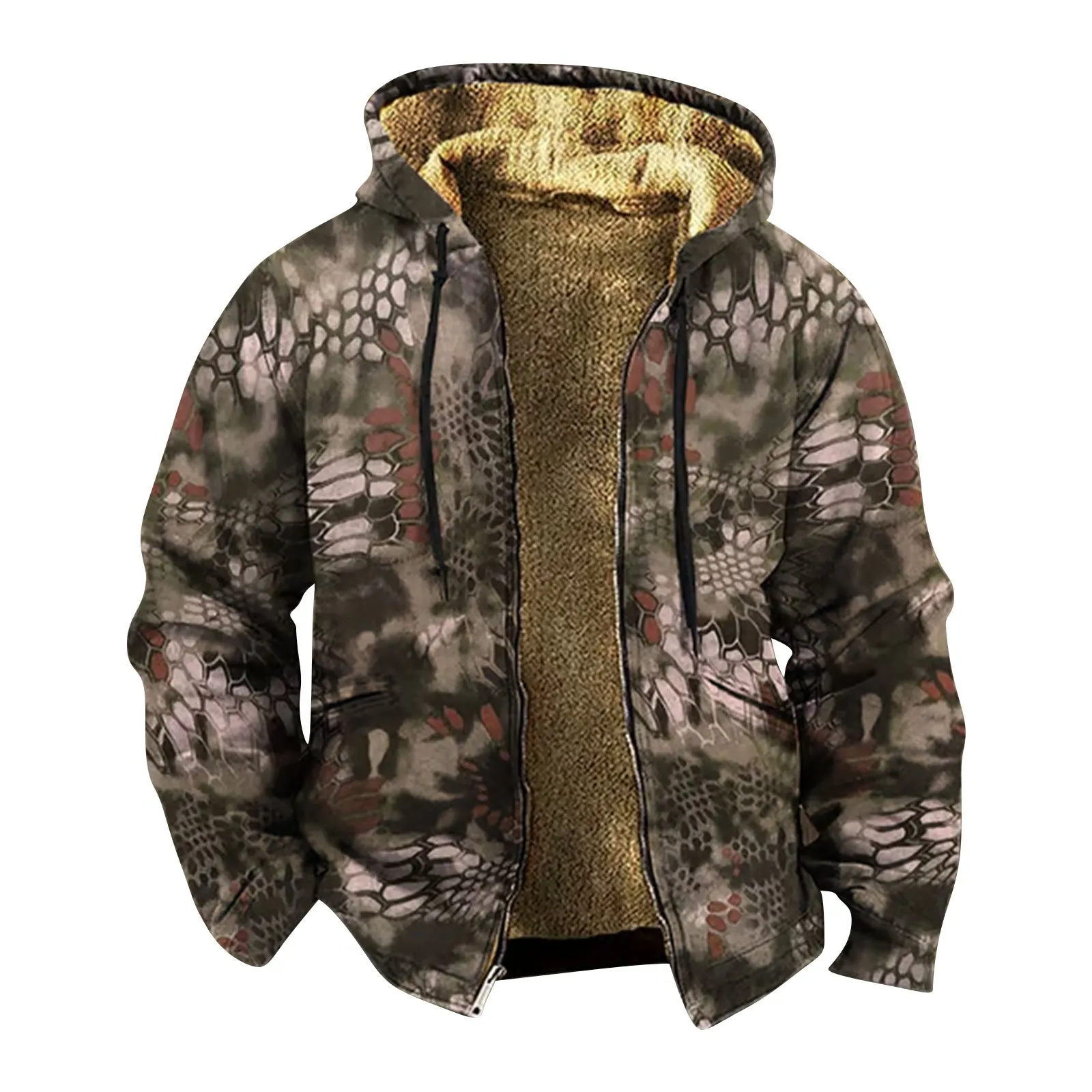 3D CAMOUFLAGE PRINTED DIGITAL PRINTED HOODIE