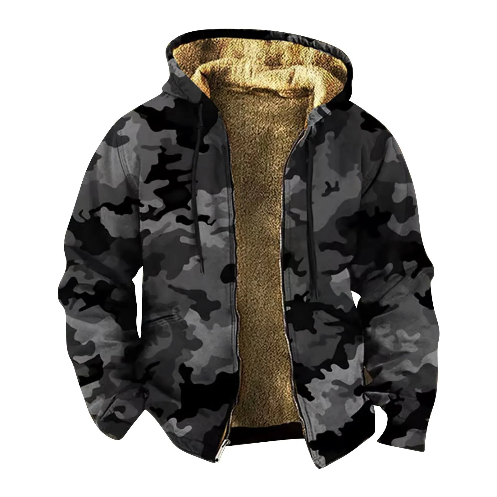 3D CAMOUFLAGE PRINTED DIGITAL PRINTED HOODIE