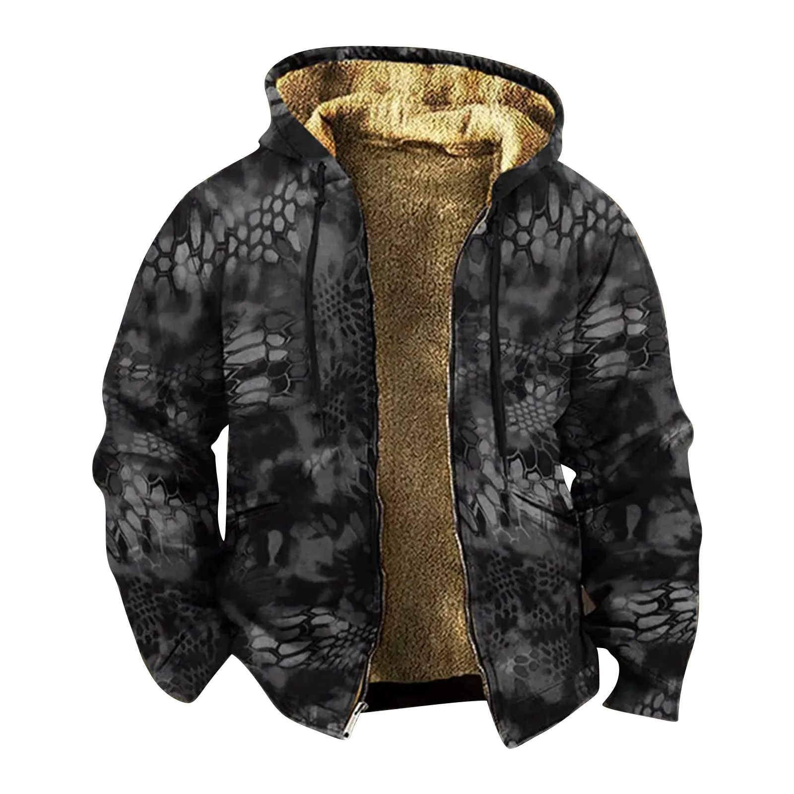 3D CAMOUFLAGE PRINTED DIGITAL PRINTED HOODIE