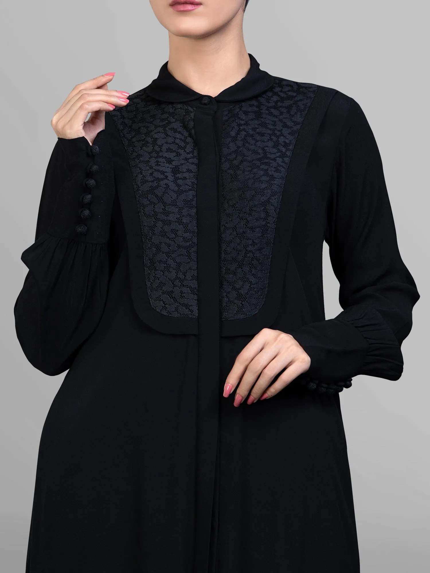 Abaya Black Spinel