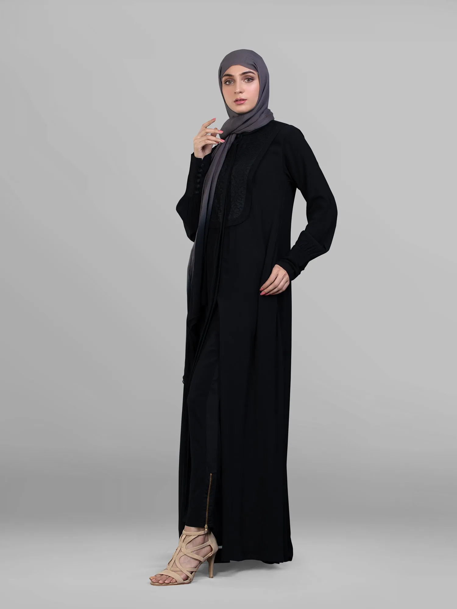 Abaya Black Spinel