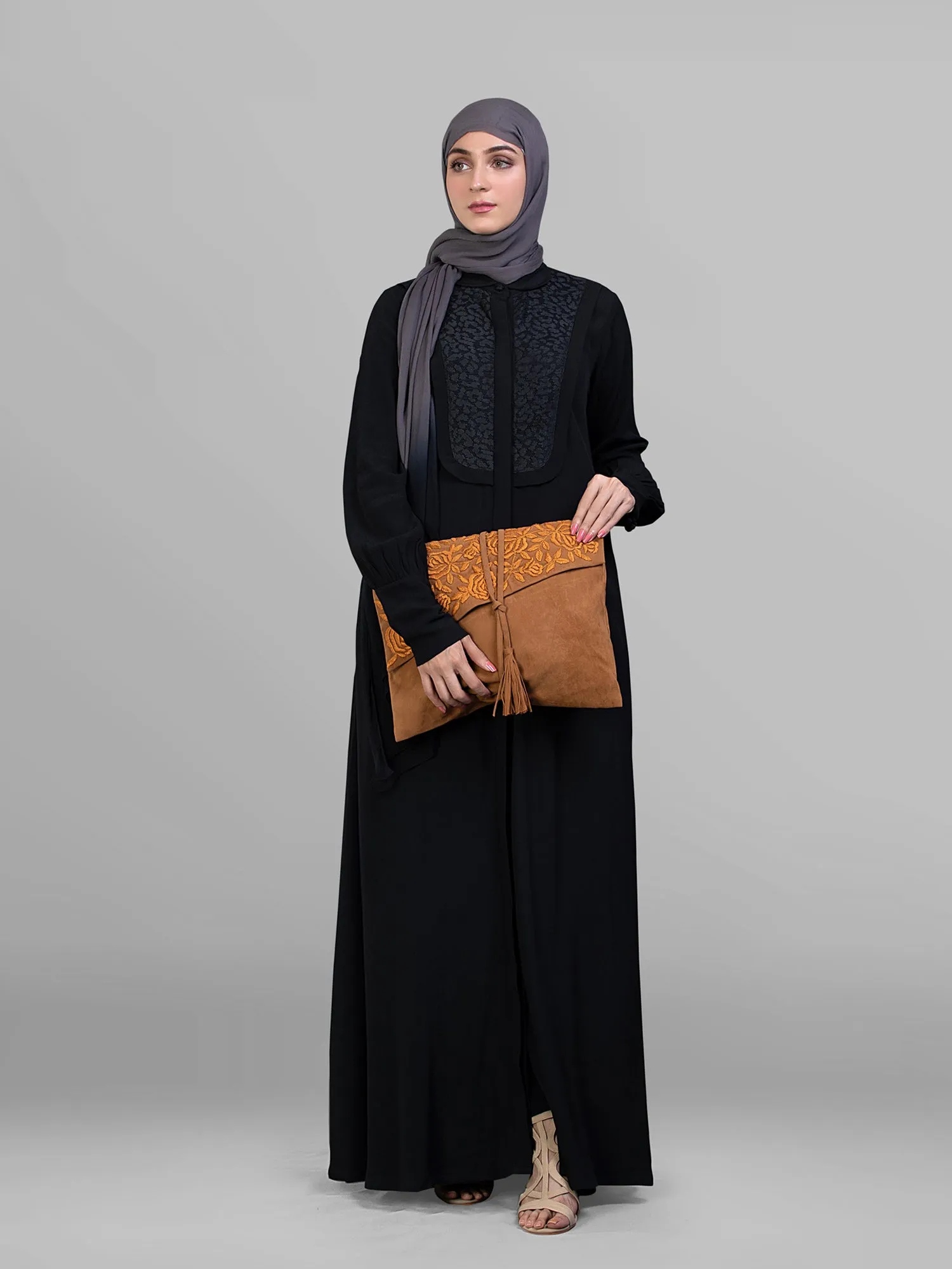 Abaya Black Spinel