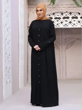 Abaya Military Black