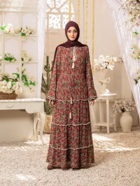 Abaya Paisley Charm