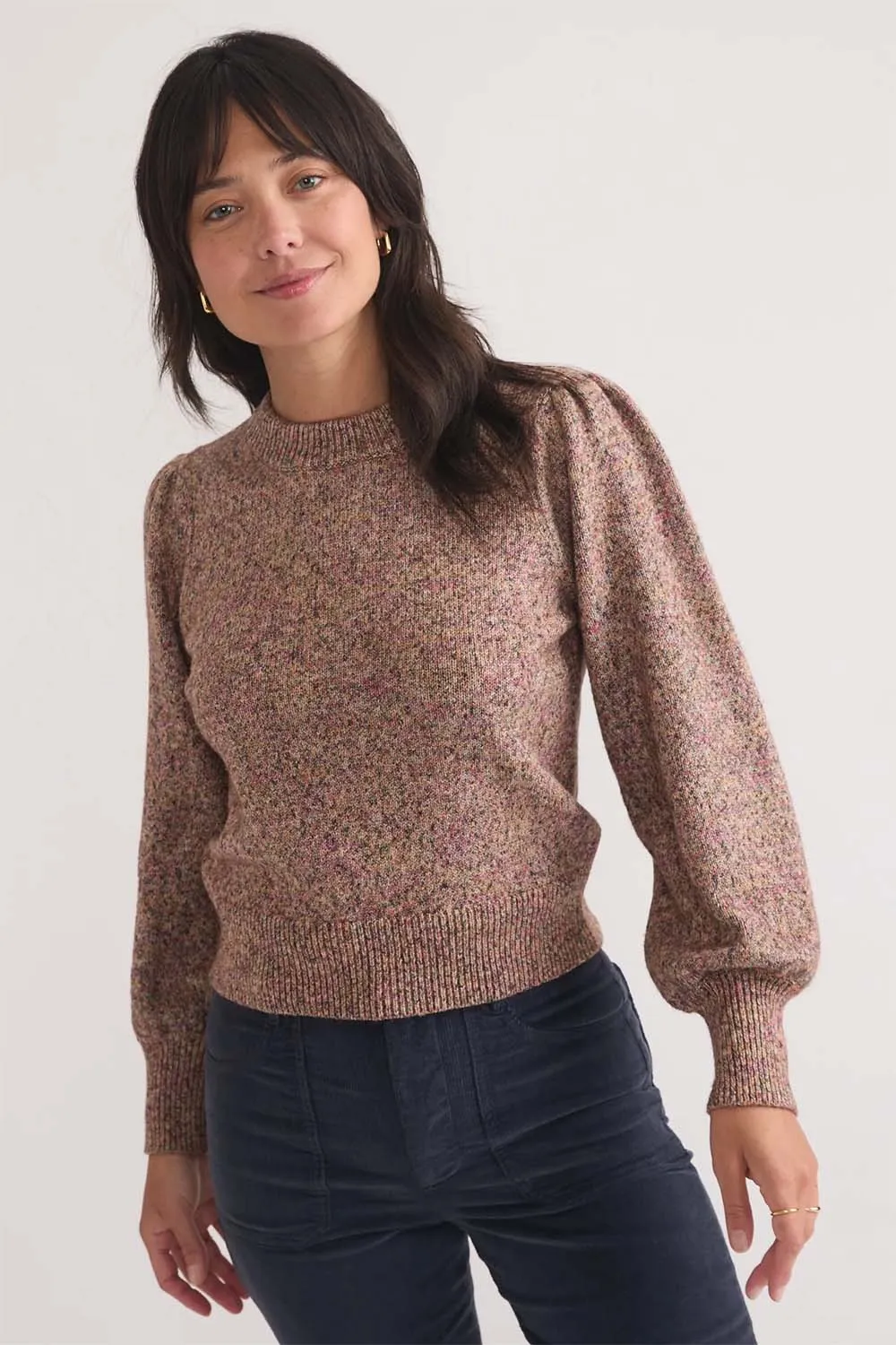 ALMA PUFF SLEEVE SWEATER