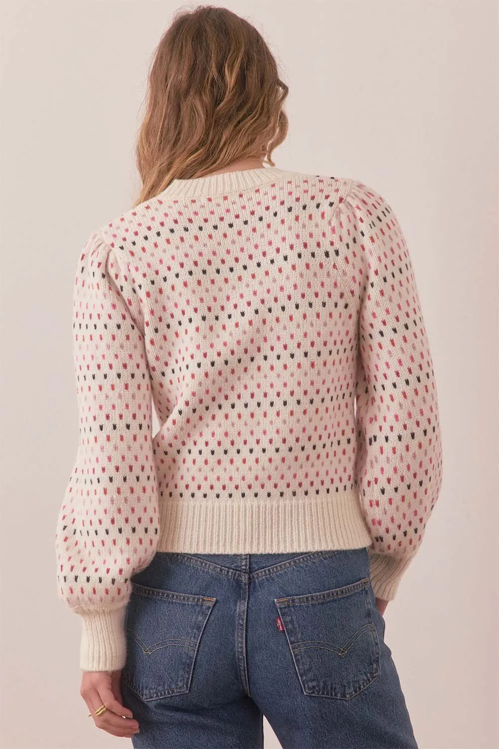 ALMA PUFF SLEEVE SWEATER