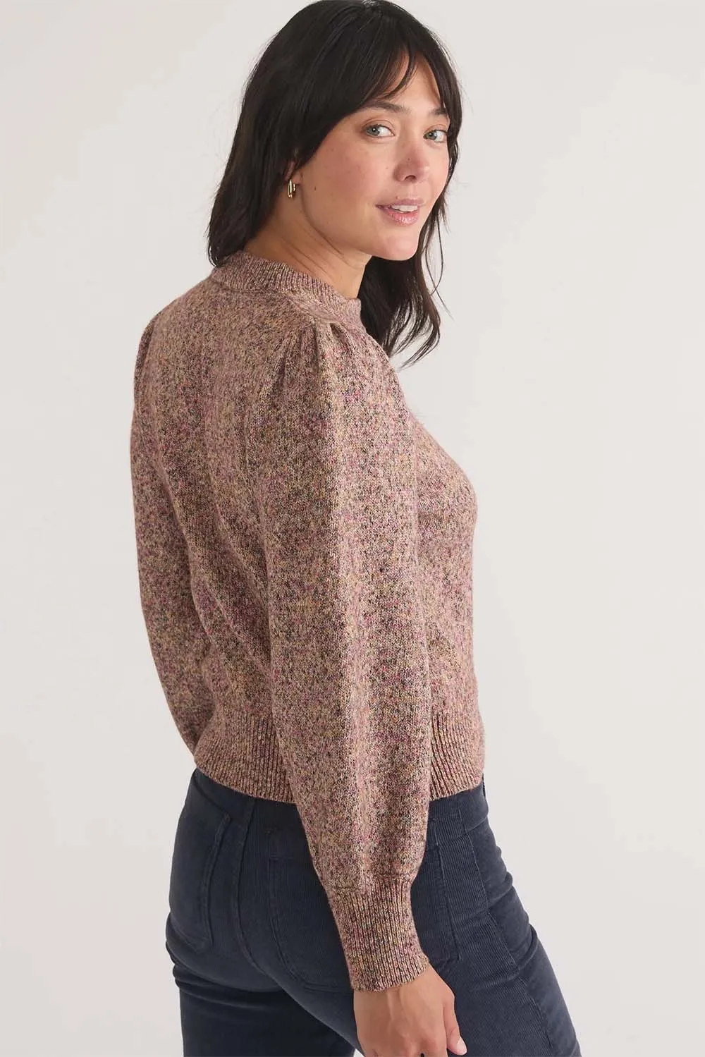 ALMA PUFF SLEEVE SWEATER