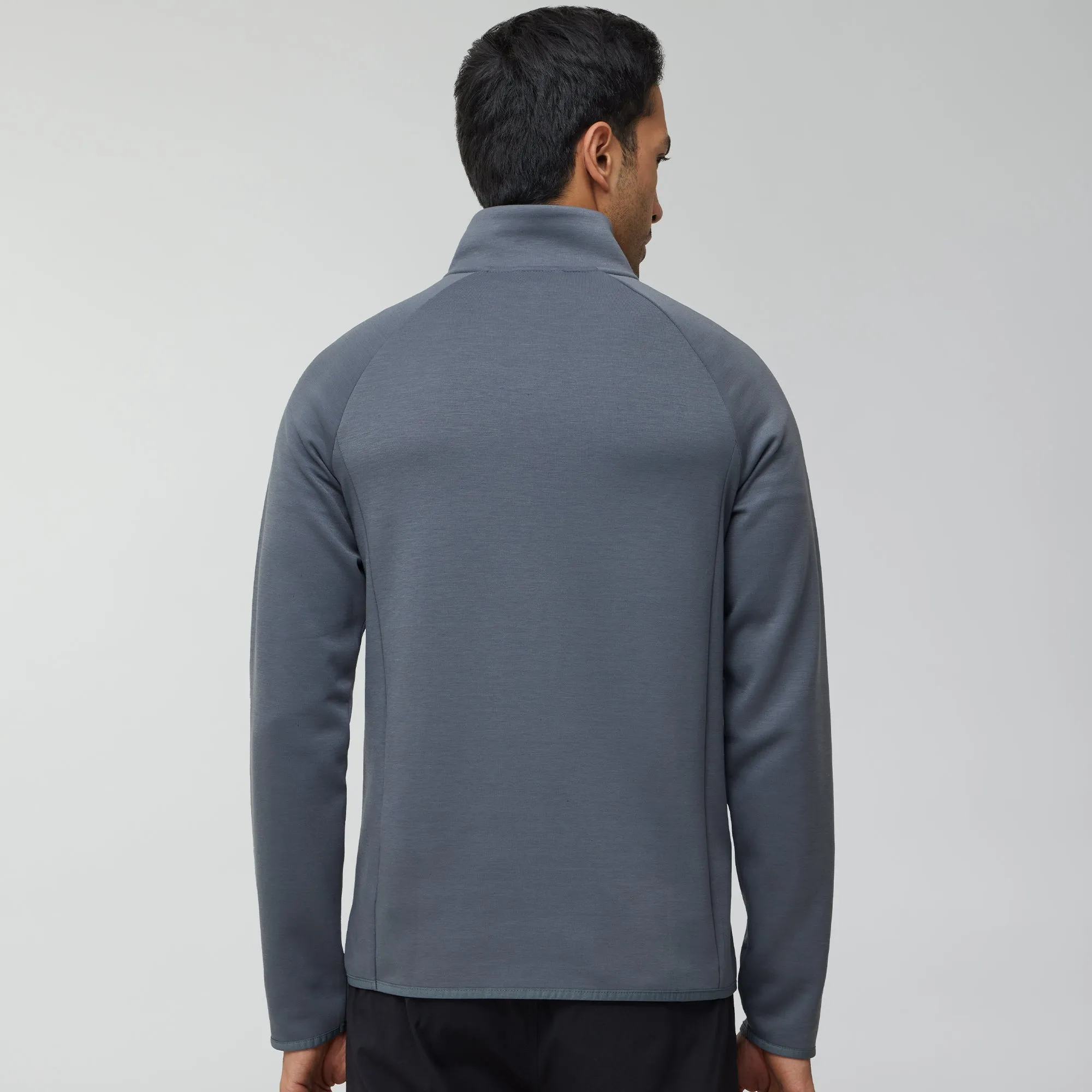 Alpha Half Zip Sweatshirt Ash Grey