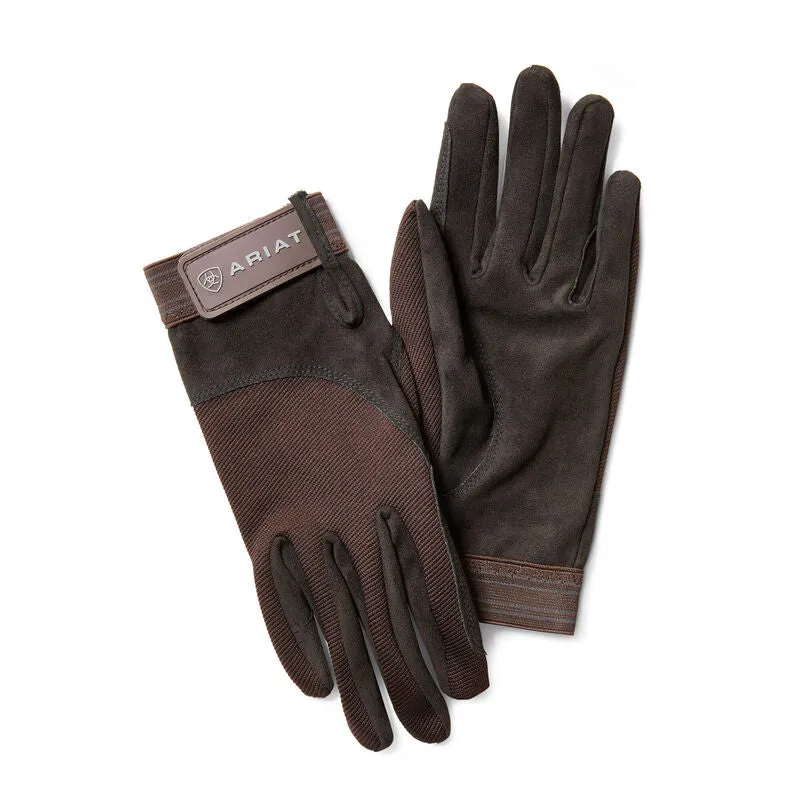 Ariat Tek Grip Gloves Bark