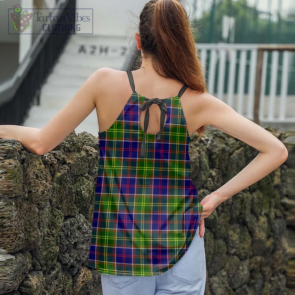 Arnott Tartan Loose Halter Neck Camisole