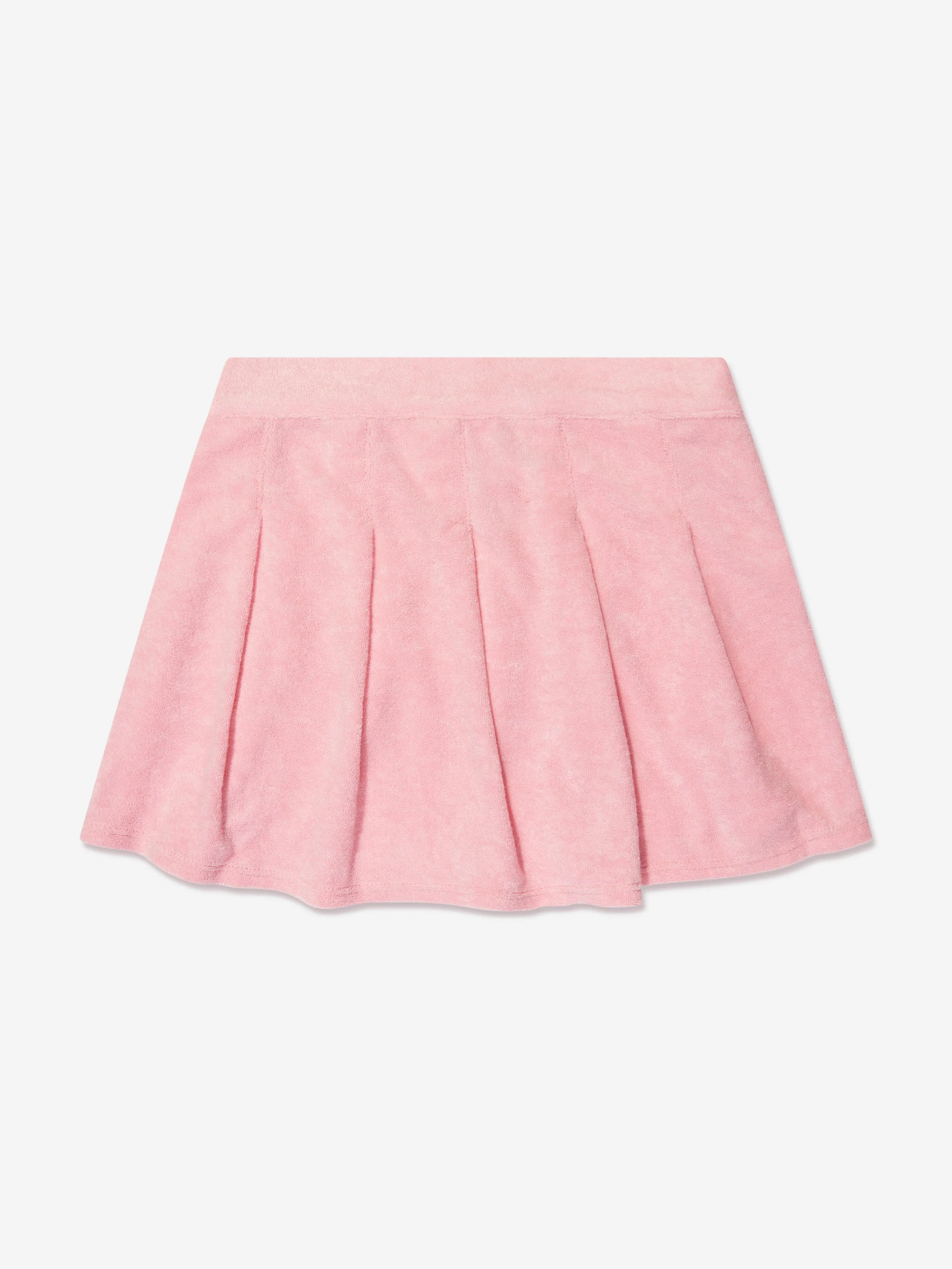 AY by AYLA Girls Towelling Mini Skirt in Pink