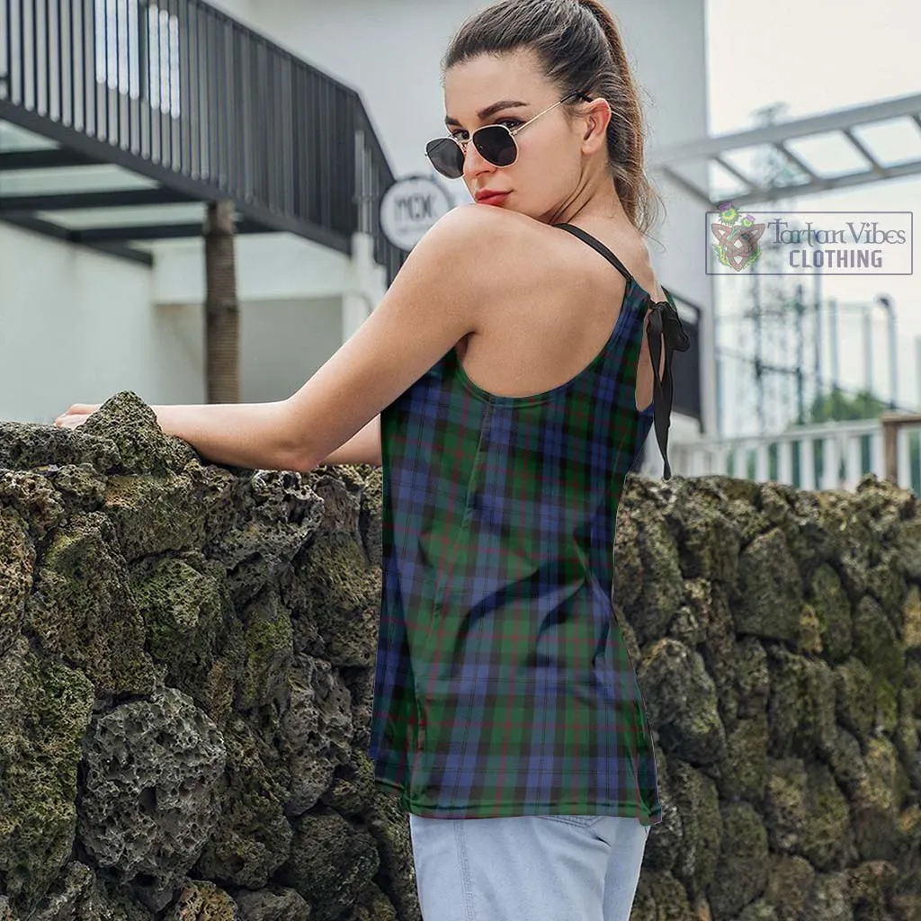 Baird Tartan Loose Halter Neck Camisole