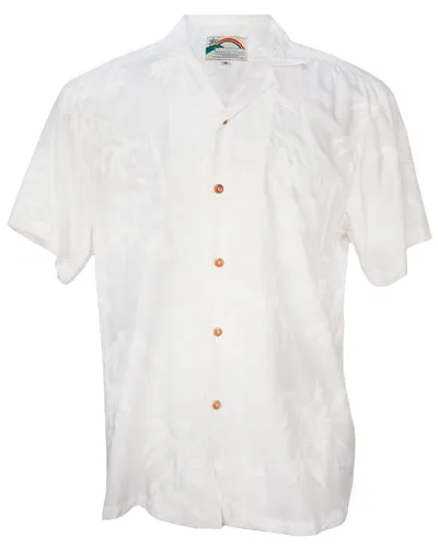 Bamboo Mens Shirt in White