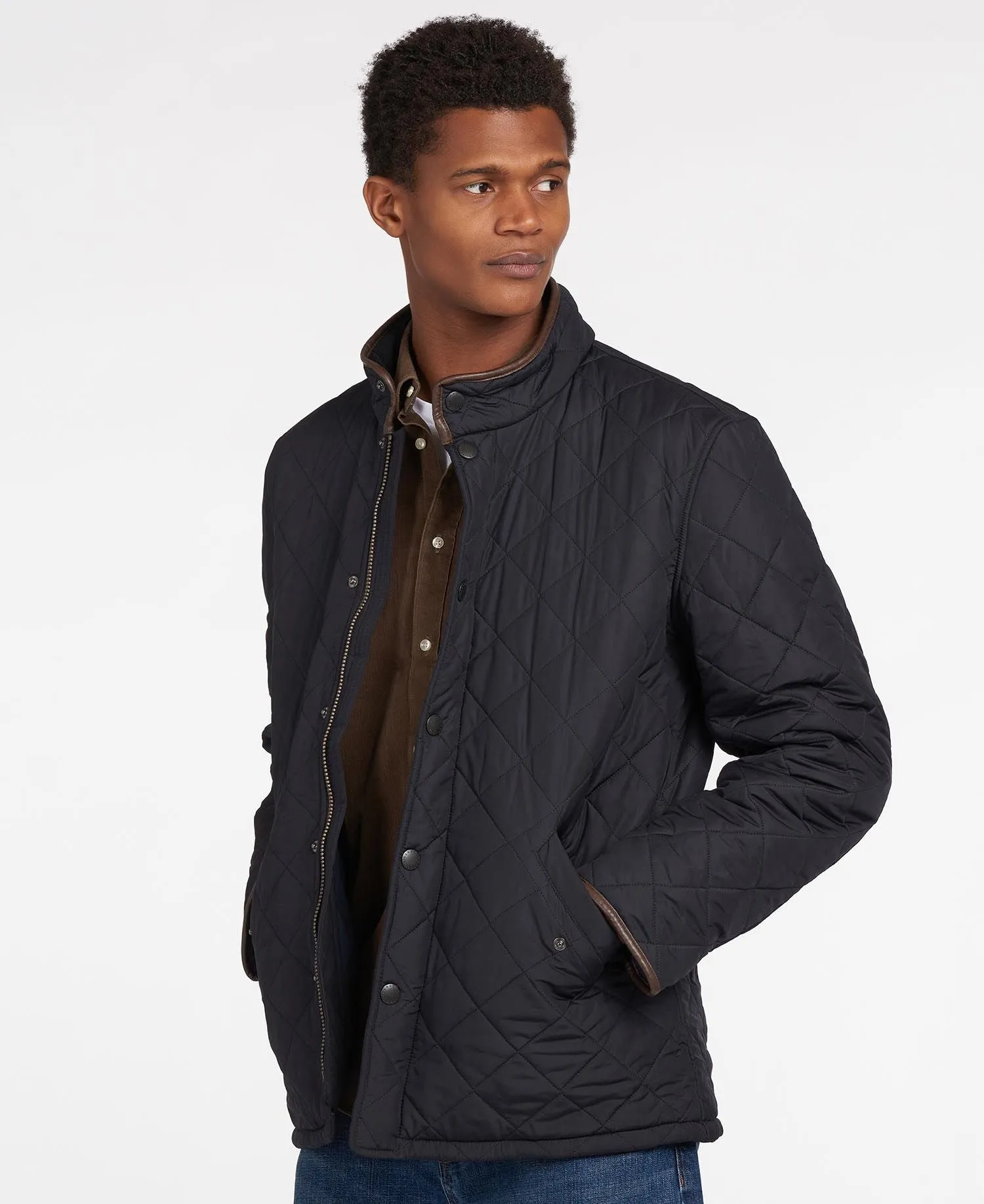 Barbour - Powell Quilted Jacket, Navy