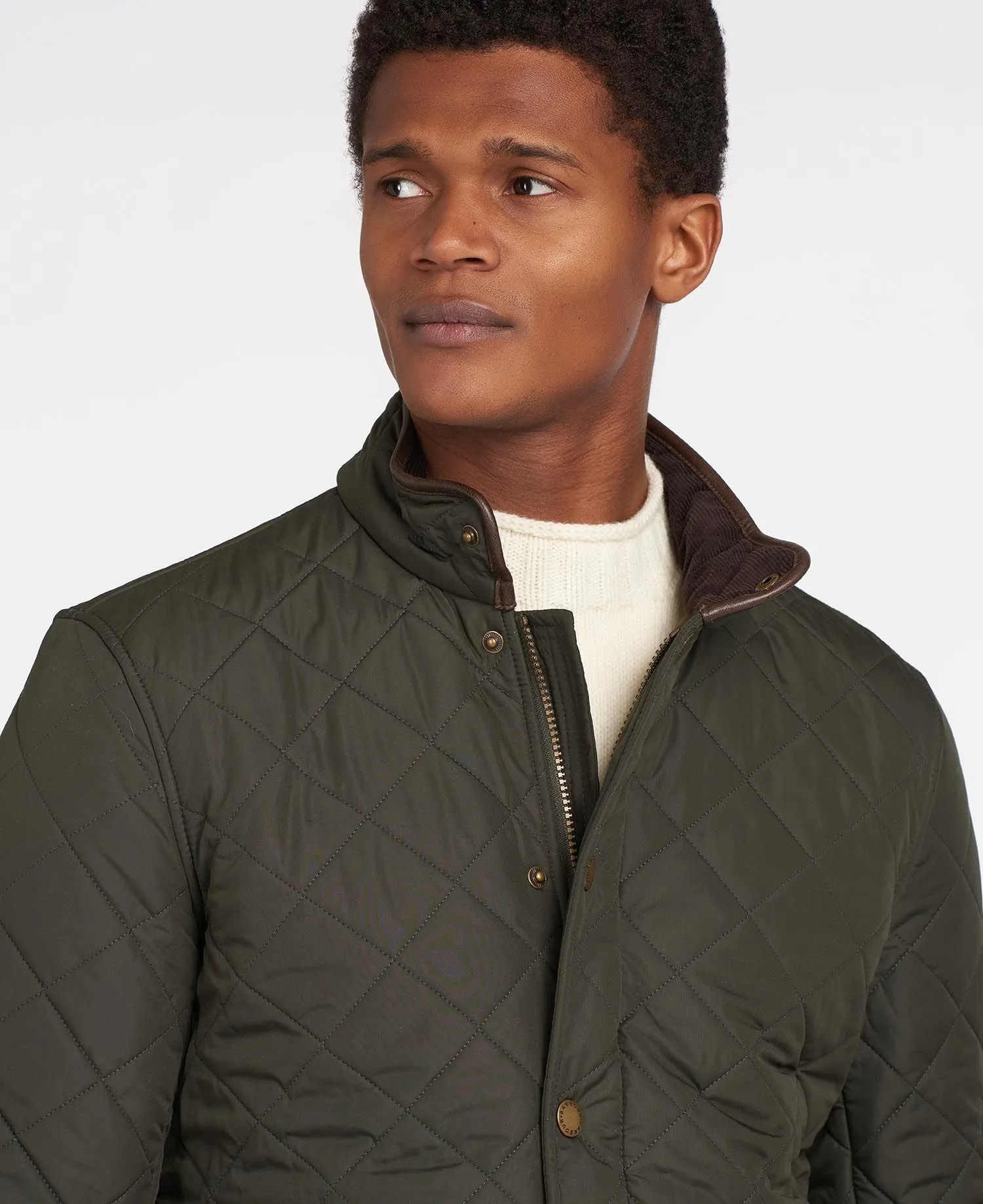 Barbour - Powell Quilted Jacket , Sage