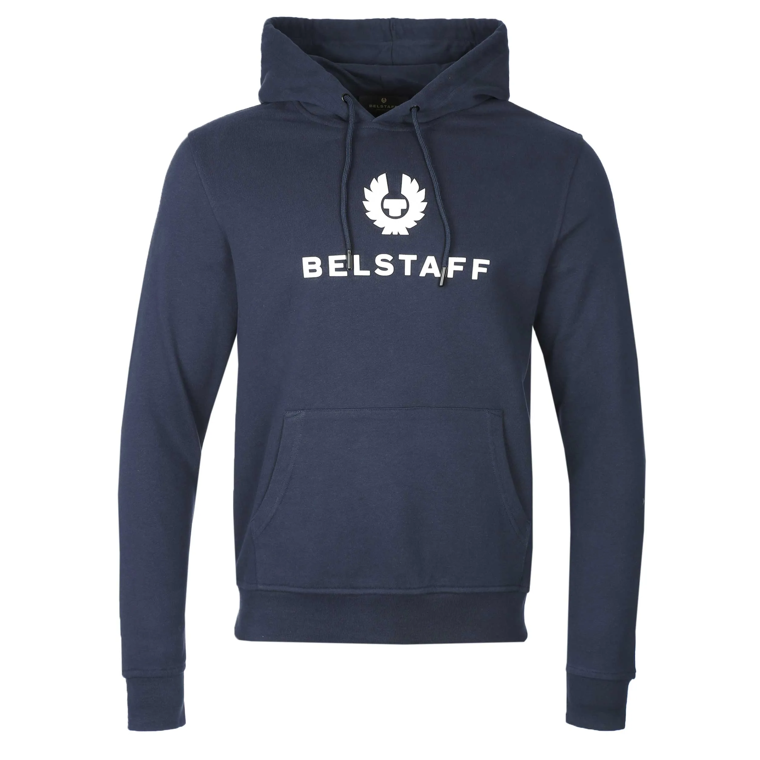 Belstaff Signature Hoodie Sweat Top in Dark Ink