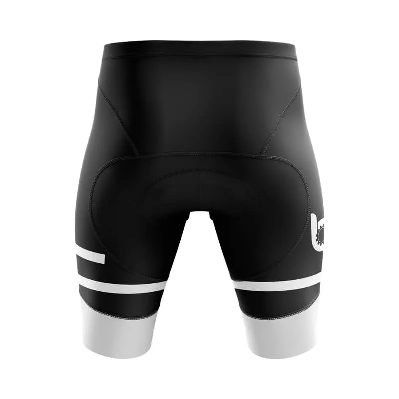 Bicycle Booth Outline (Black) Shorts & Pants