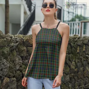 Bisset Tartan Loose Halter Neck Camisole