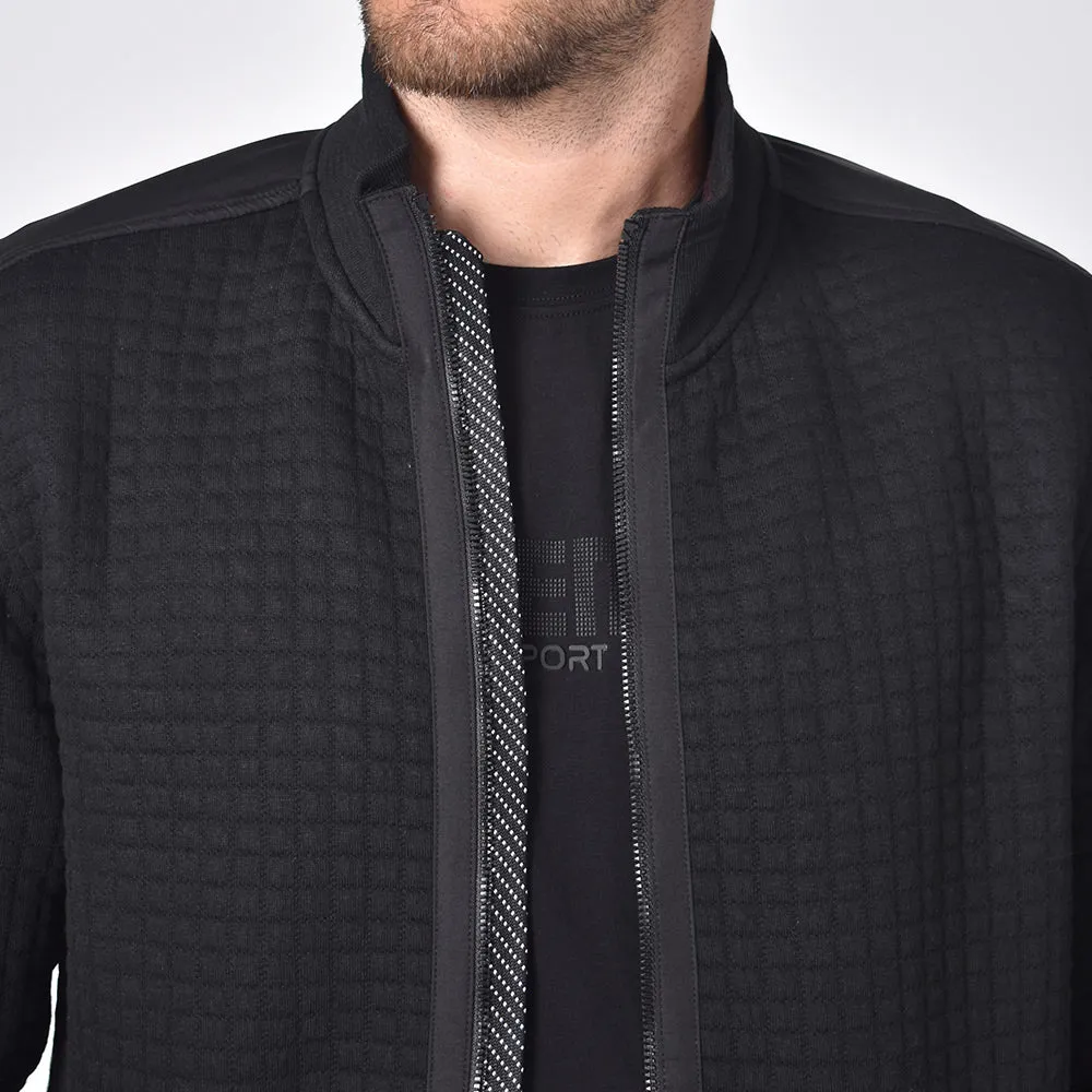 Black Quilted Jacket