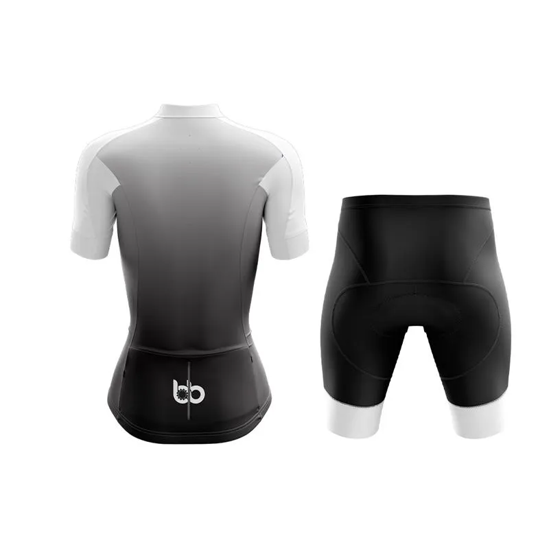 Black to White Club Cycling Kit