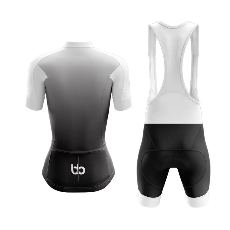 Black to White Club Cycling Kit