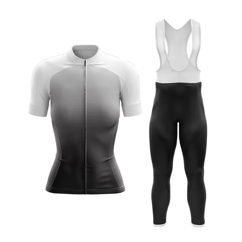 Black to White Club Cycling Kit