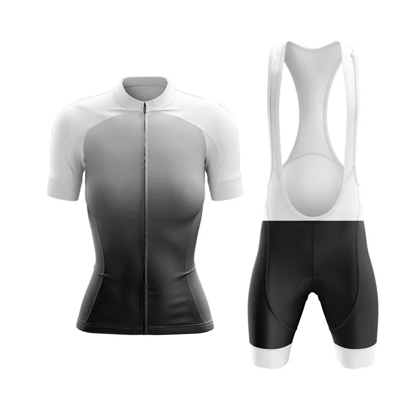 Black to White Club Cycling Kit