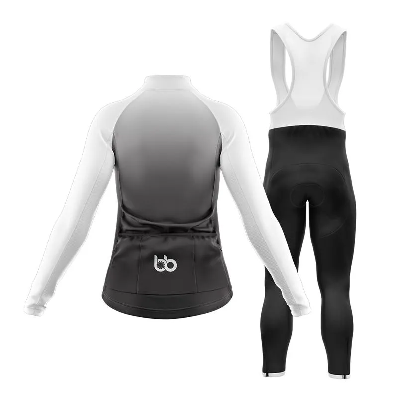 Black to White Club Cycling Kit