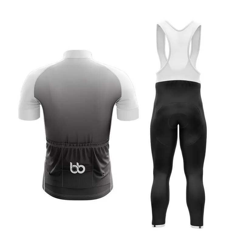 Black to White Club Cycling Kit