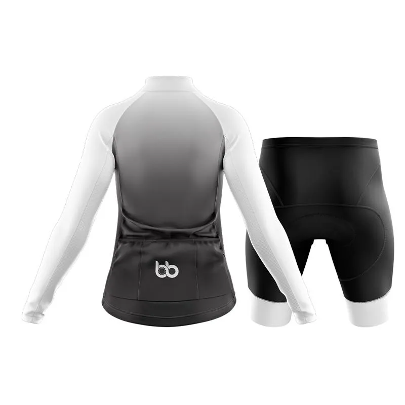 Black to White Club Cycling Kit