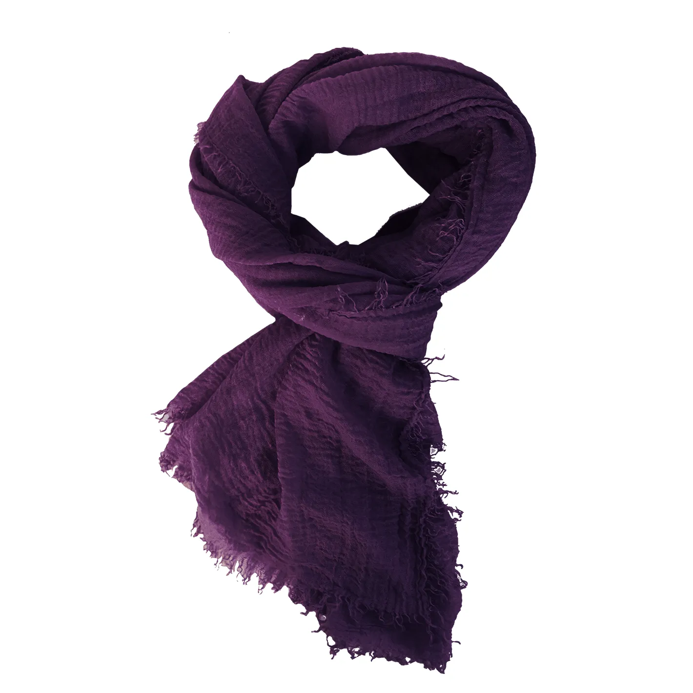 Boho Scarf in Plum