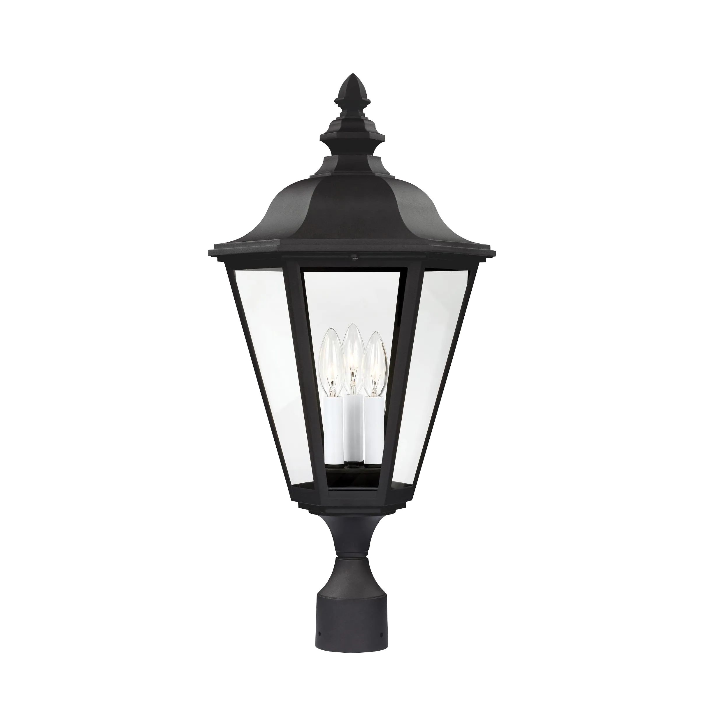 Brentwood Three Light Outdoor Post Lantern