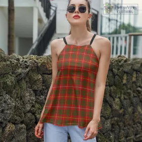 Bruce County Canada Tartan Loose Halter Neck Camisole