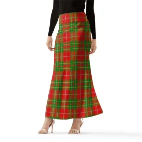 Burnett Tartan Womens Full Length Skirt