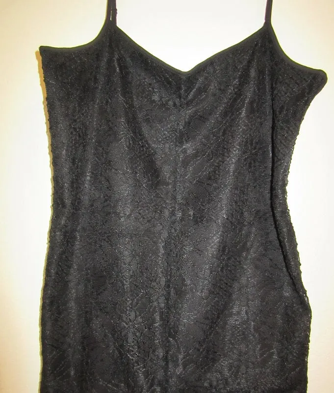 Camisole 1102 Front Lace L Size Black Burgundy Ann Taylor Camisole