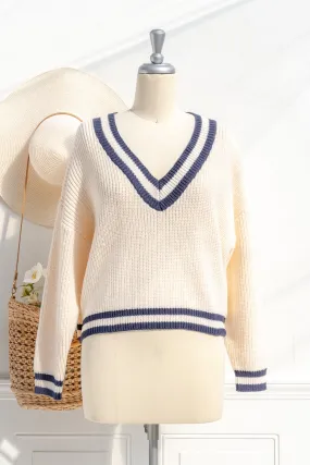 Campus Crush Varsity Sweater