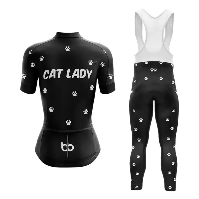 Cat Lady (V4-Black) Club Cycling Kit