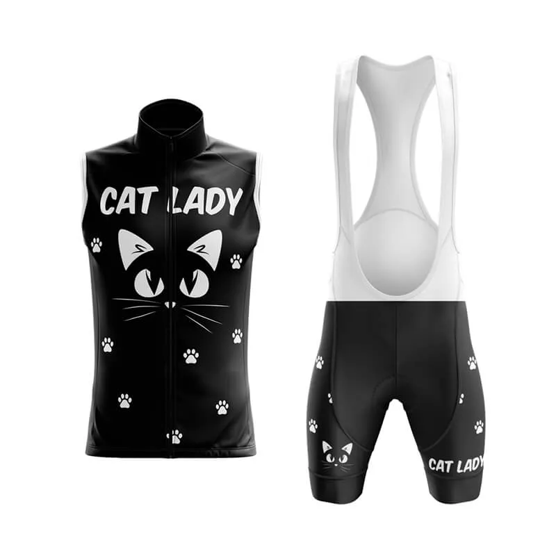 Cat Lady (V4-Black) Club Cycling Kit