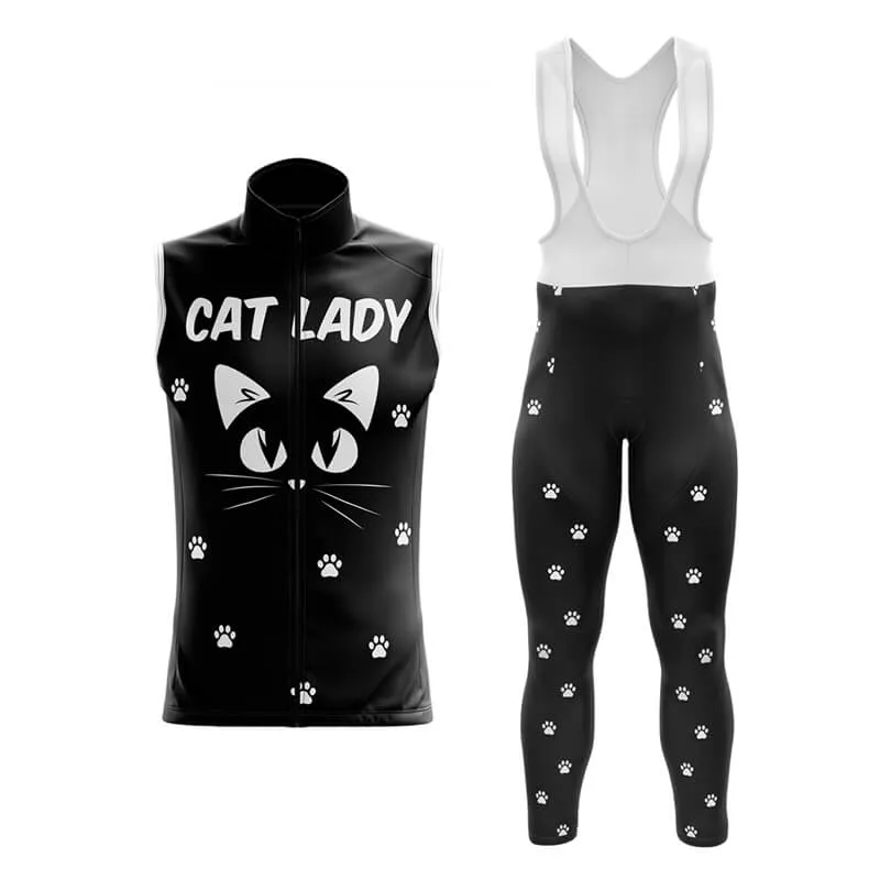 Cat Lady (V4-Black) Club Cycling Kit