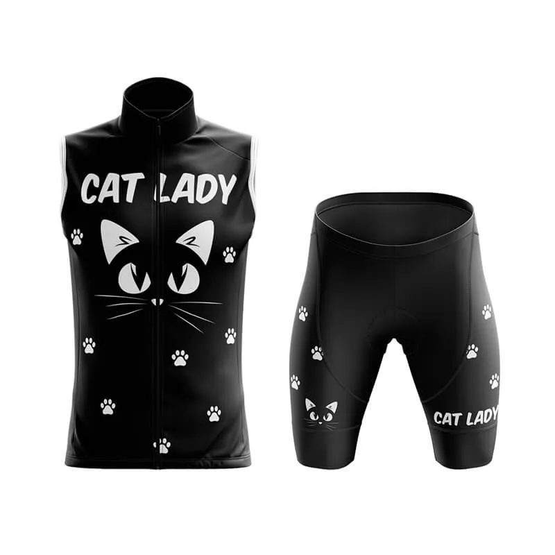 Cat Lady (V4-Black) Club Cycling Kit