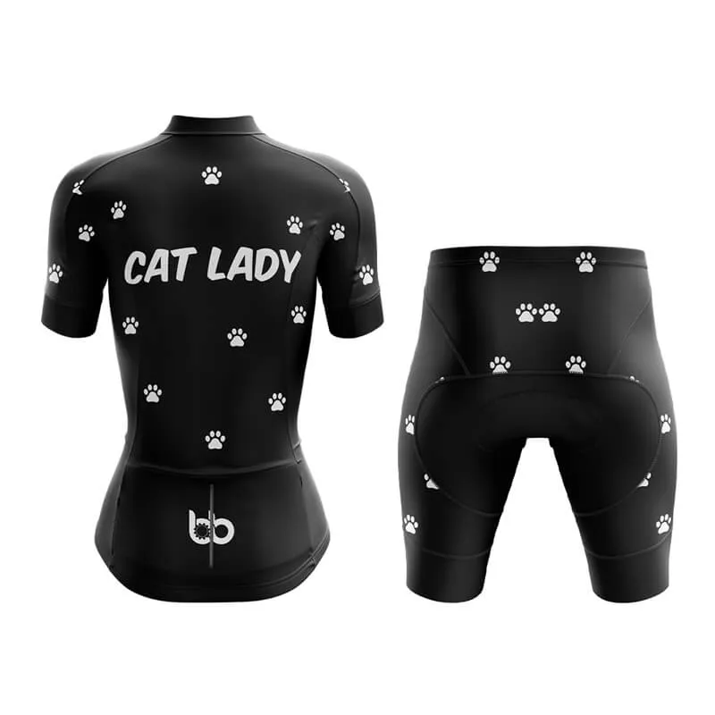 Cat Lady (V4-Black) Club Cycling Kit