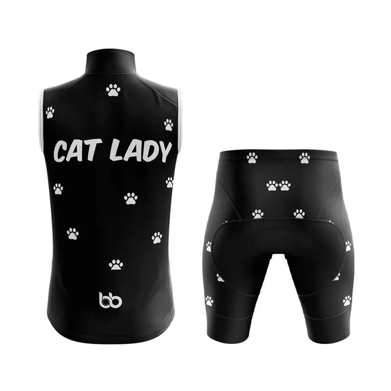 Cat Lady (V4-Black) Club Cycling Kit