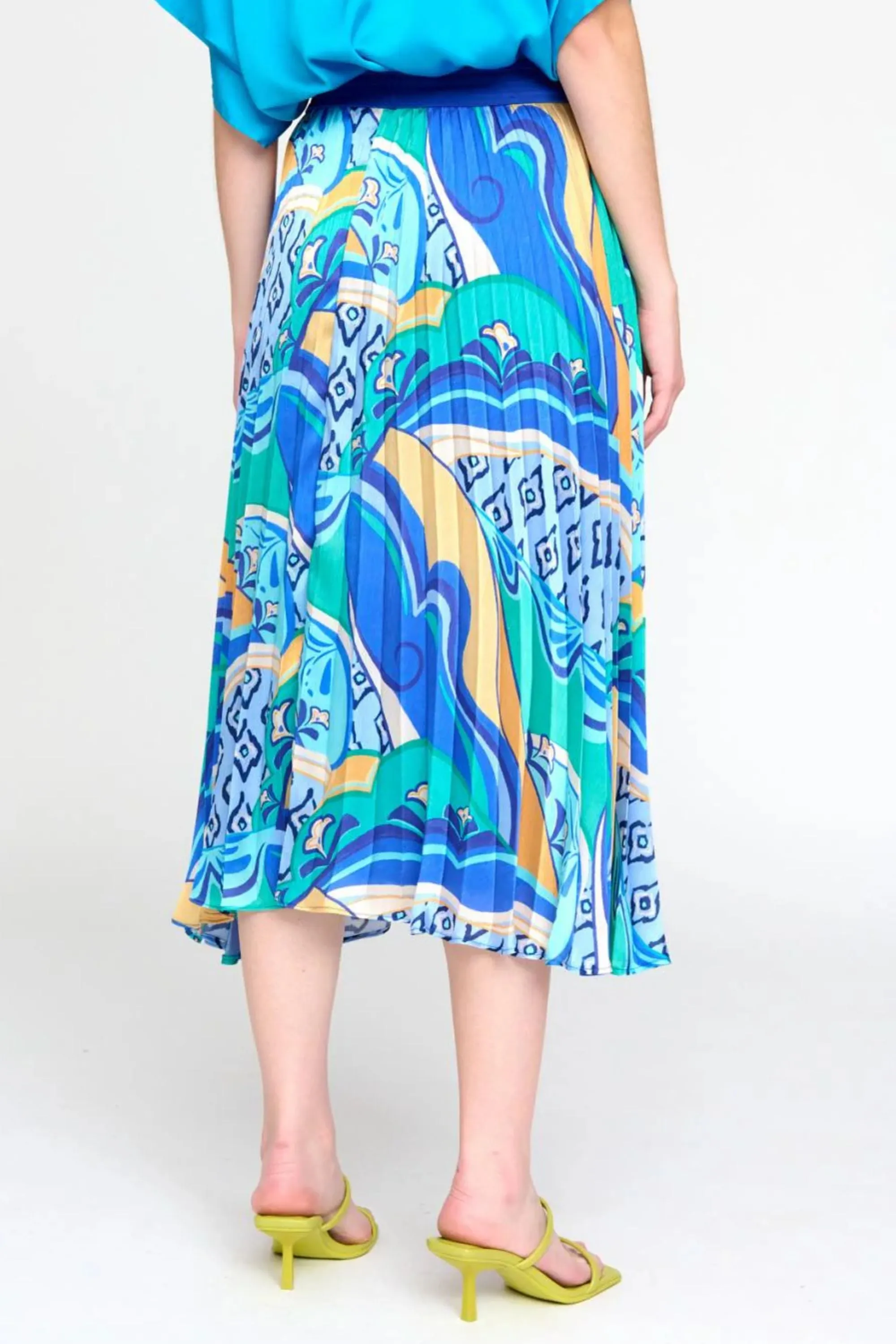 CHECENA PRINT SKIRT